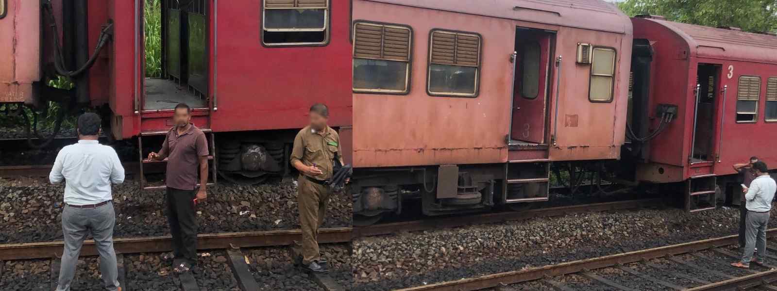කොටුව සහ මරදාන අතරදී දුම්රියක් පීලිපනී